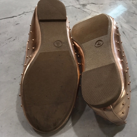 Stevies Rose Gold Flats - Picture 8 of 8